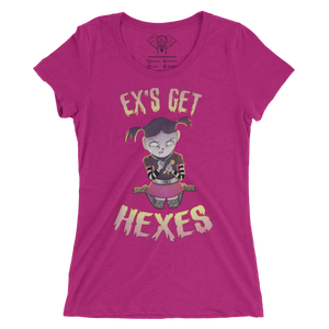 "Ex's Get Hexes" Womens Tee (2 Variants)